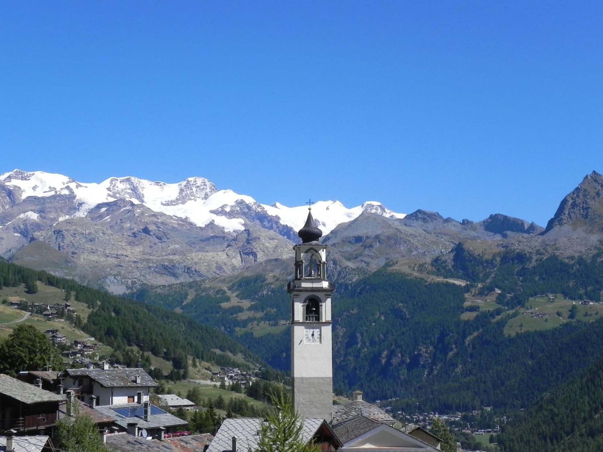 Le Vieux Rascard Chambres D'Hotes Champoluc Exterior foto
